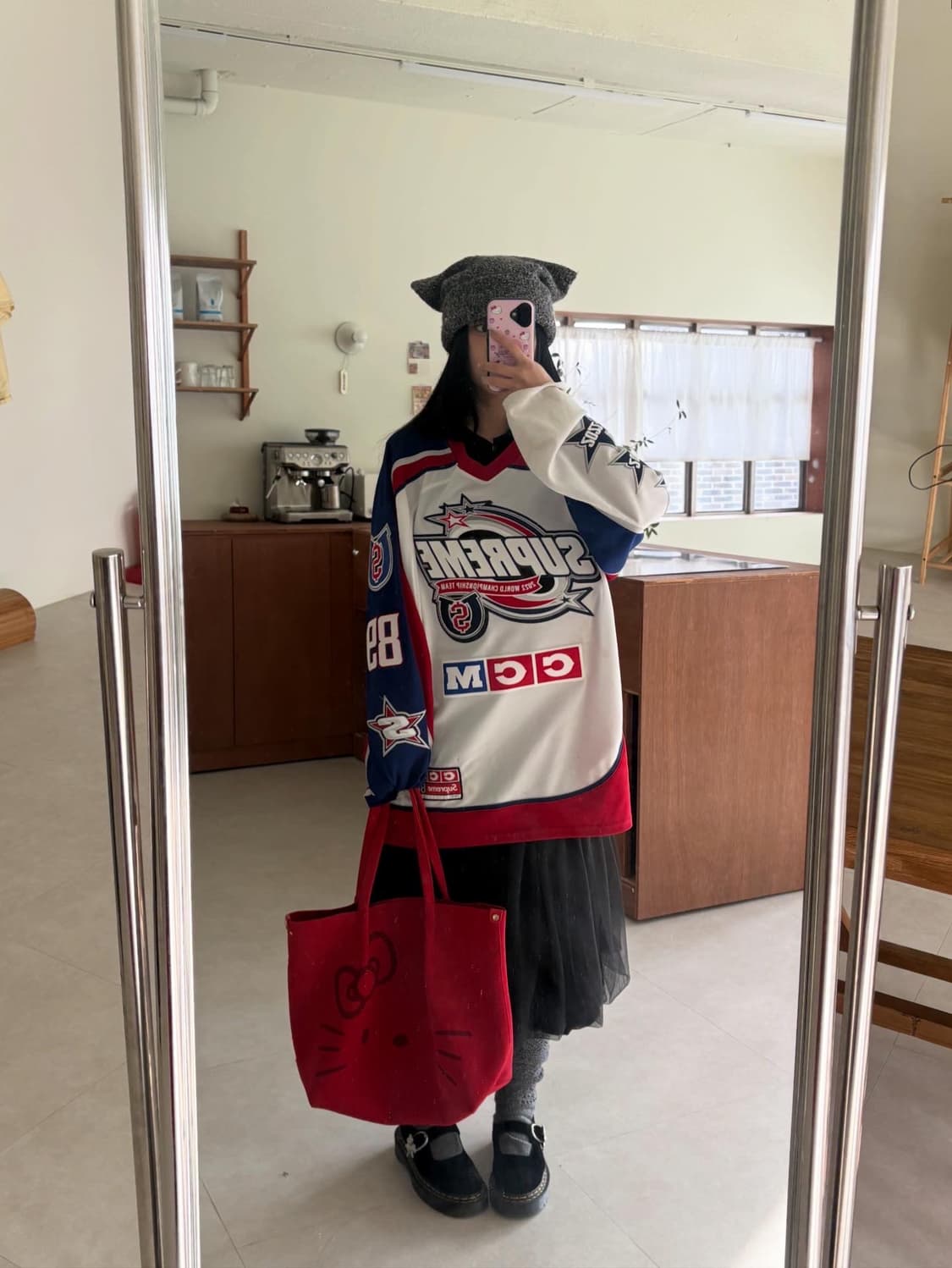 슈프림 하키 져지 상품이미지1