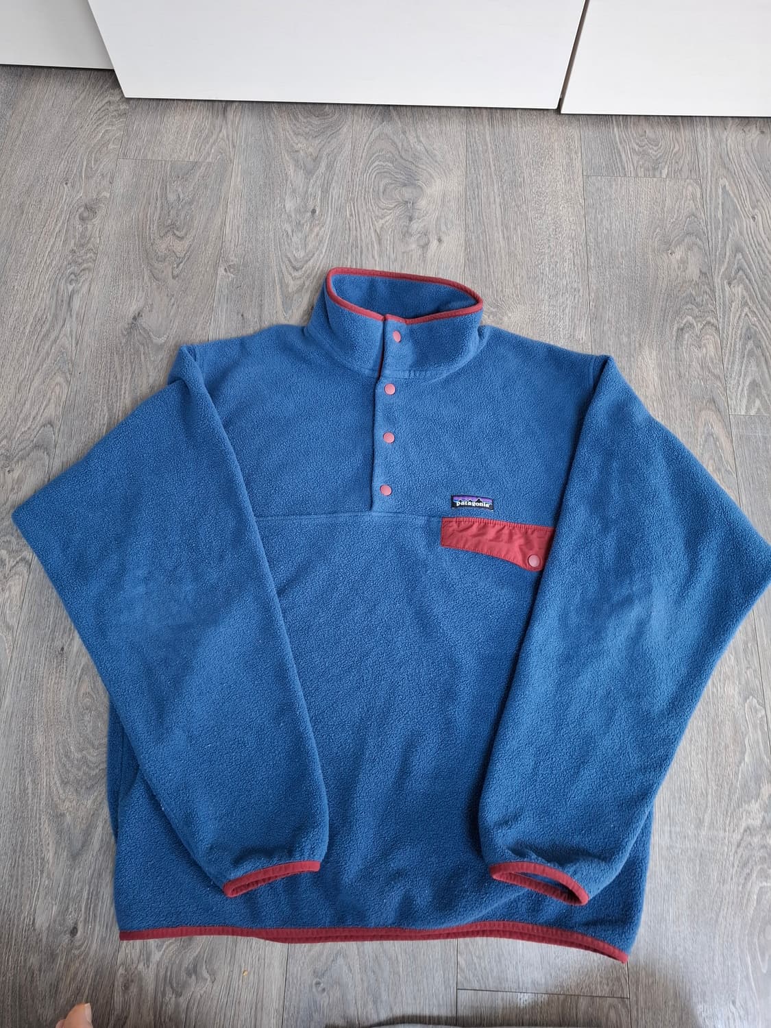 M 파타고니아 신칠라 블루 플리스 풀오버 상품이미지1
