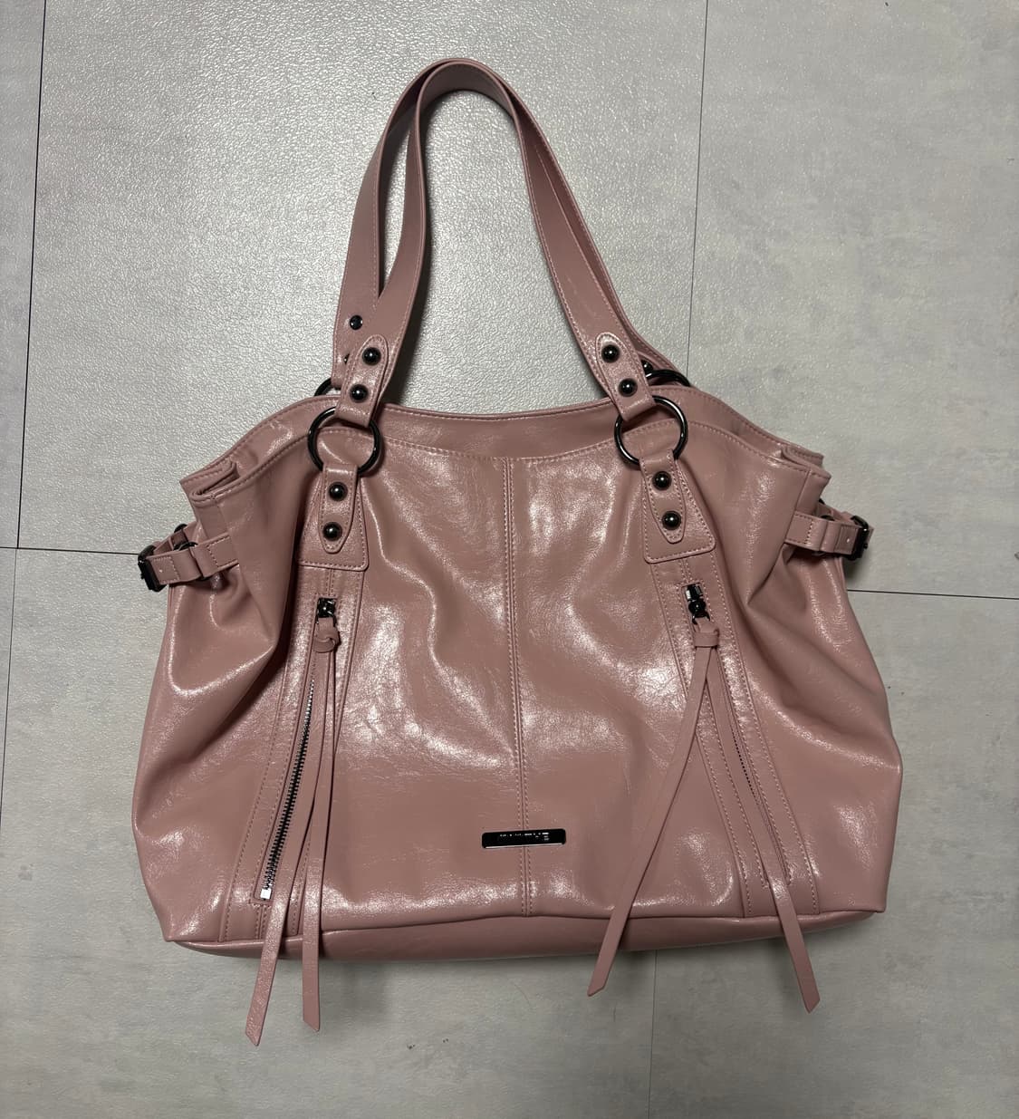 밈더워드로브 러버 모터 빅 백_핑크 상품이미지2