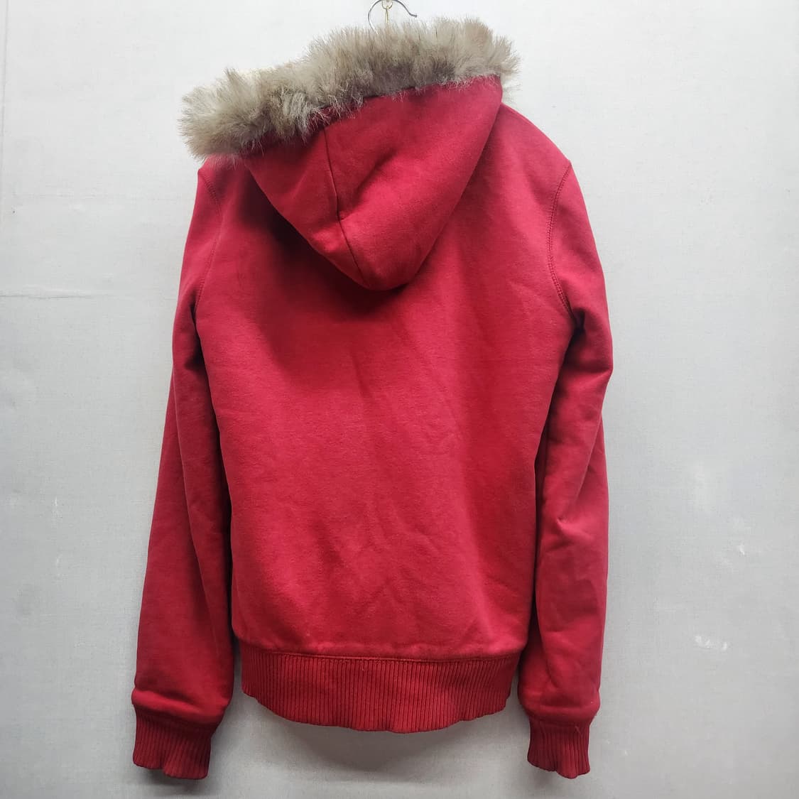 에어로포스테일 로고자수 울프조(안감털) 후드집업 L(M) 상품이미지4