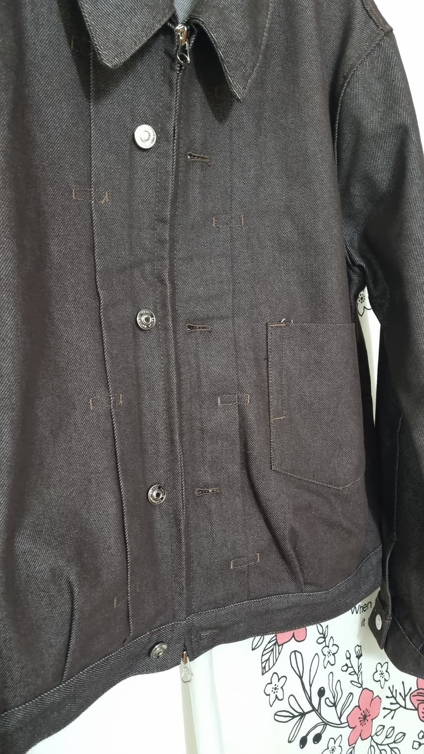 SATUR  카이엔 데님 집업 트러커 자켓L 상품이미지8