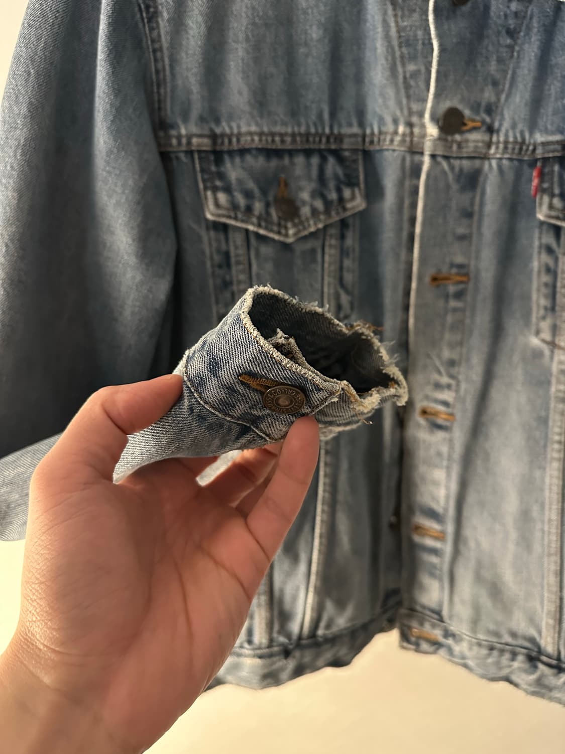 빈티지 리바이스 데님 트러커 자켓 L 상품이미지3