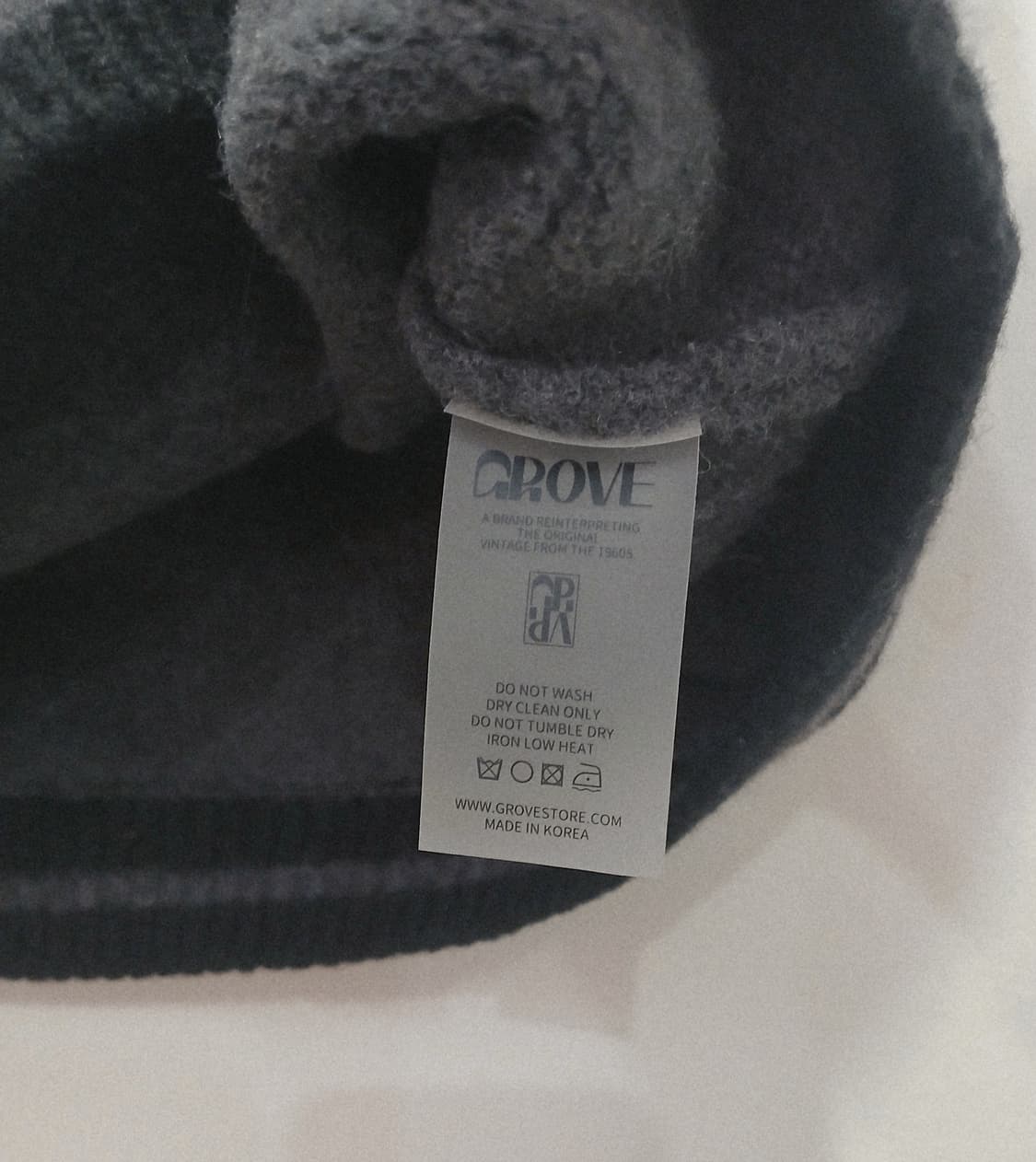 그로브 니트 미니 스커트 상품이미지5