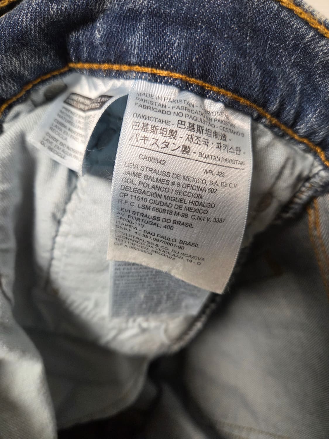 리바이스 510 청바지 W32 L32 상품이미지4