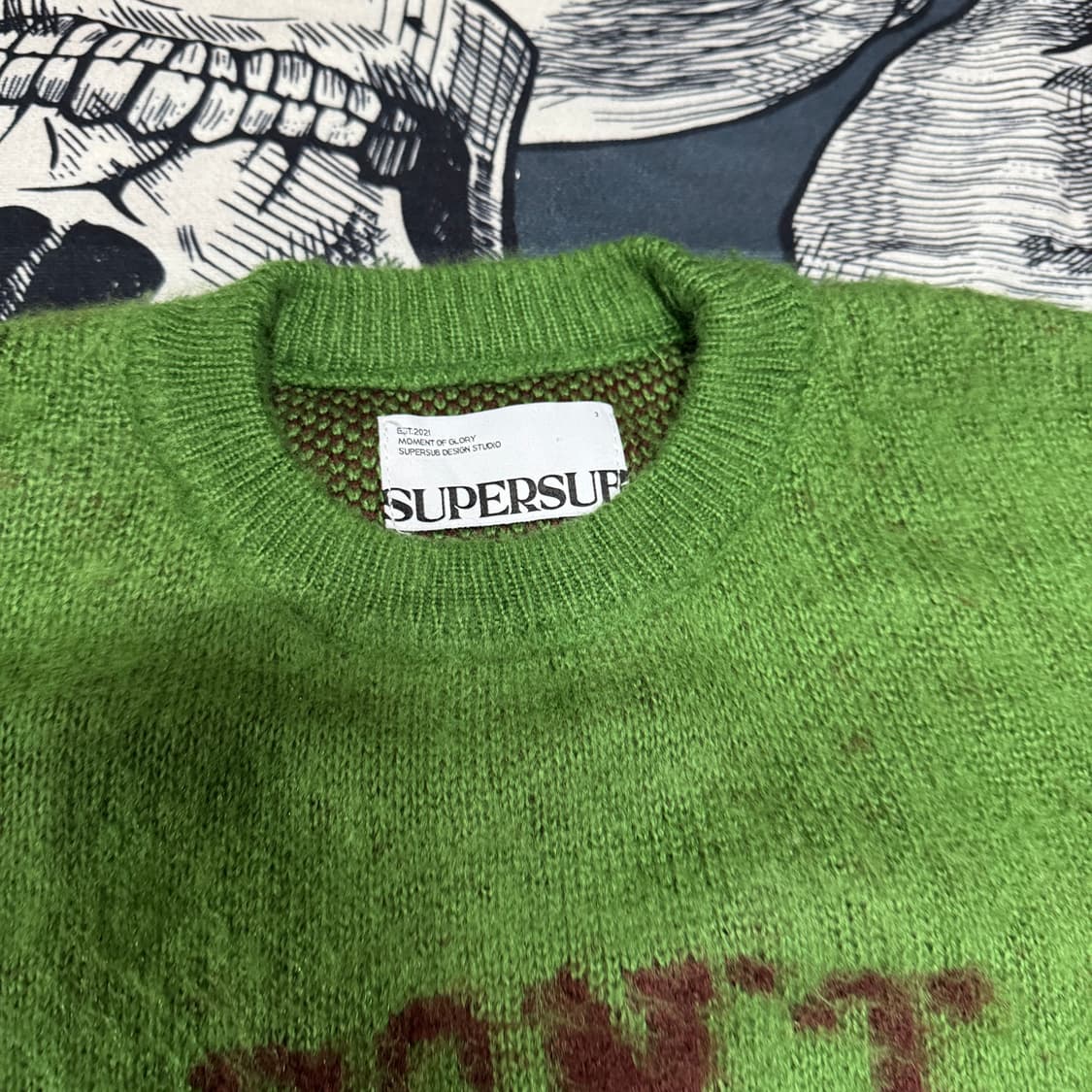 슈퍼서브 오버핏 니트 L사이즈 상품이미지3