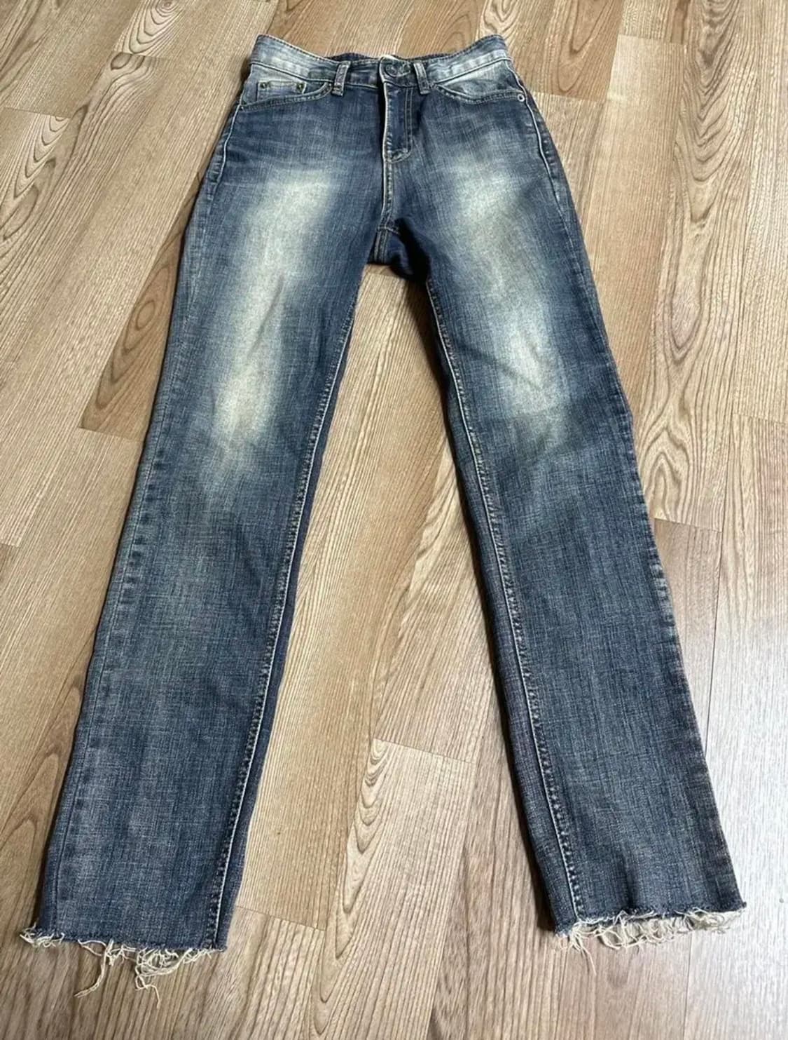 보헤미안서울 하이웨스트 스트레이트 진 구버전 S 상품이미지2