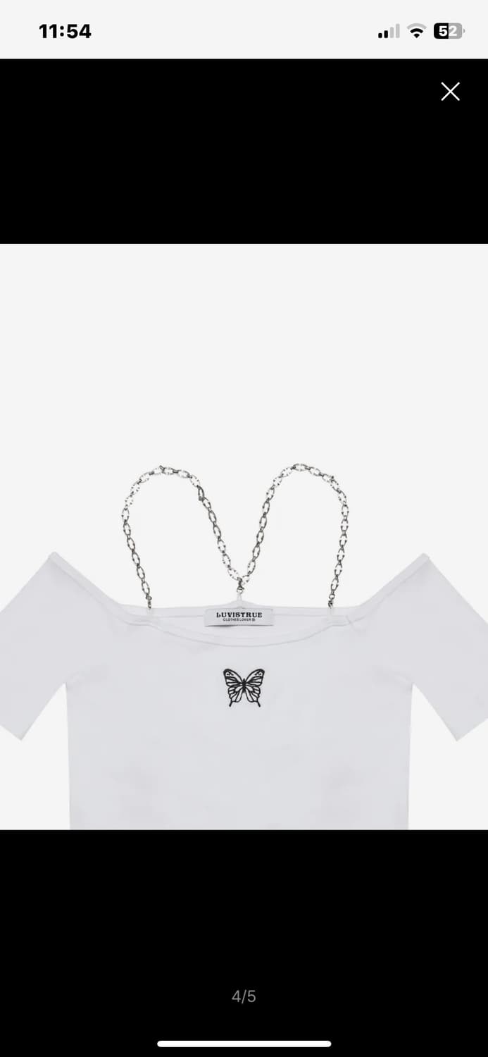 LUVISTRUE 체인 오프숄더 SU CHAIN OFF SHOULDER( 상품이미지5