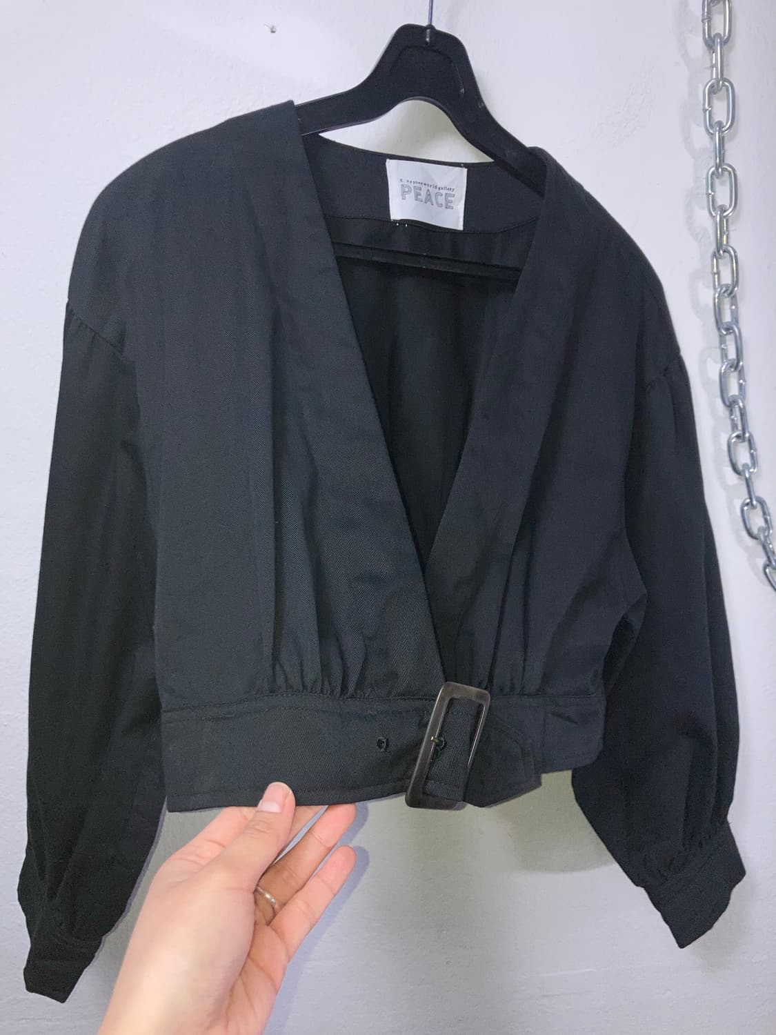 크롭 벨트자켓 상품이미지4