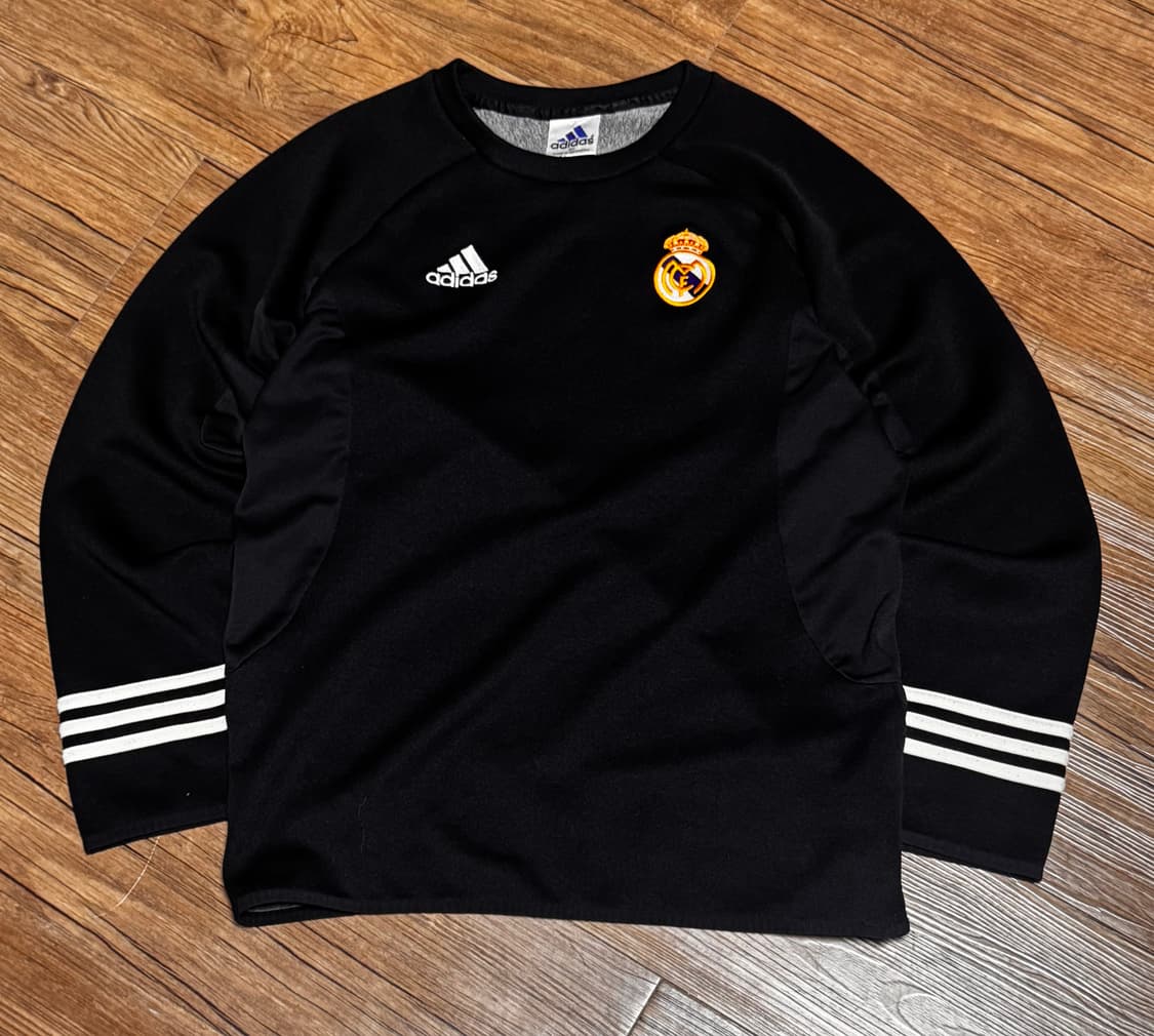 [S] 아디다스 레알마드리드 100주년 트레이닝 오버핏 맨투맨 상품이미지2