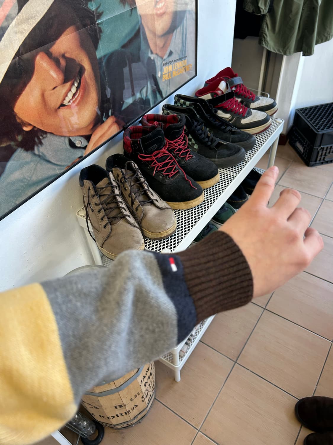 00’s 타미힐피거 칼라블럭 니트 상품이미지6