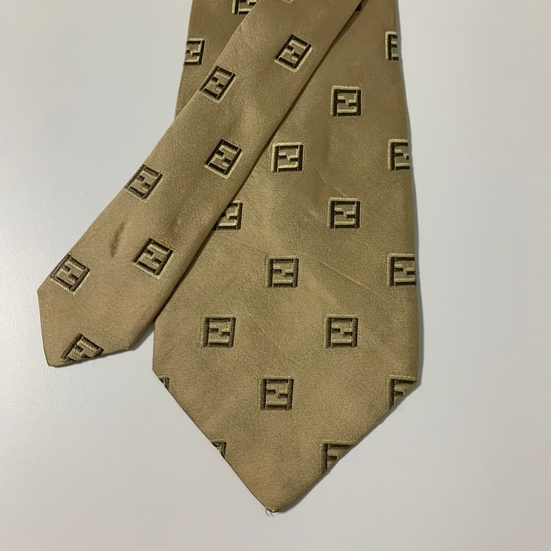 펜디(FENDI) FF모노그램 넥타이 명품 A등급 9.9cm 상품이미지2