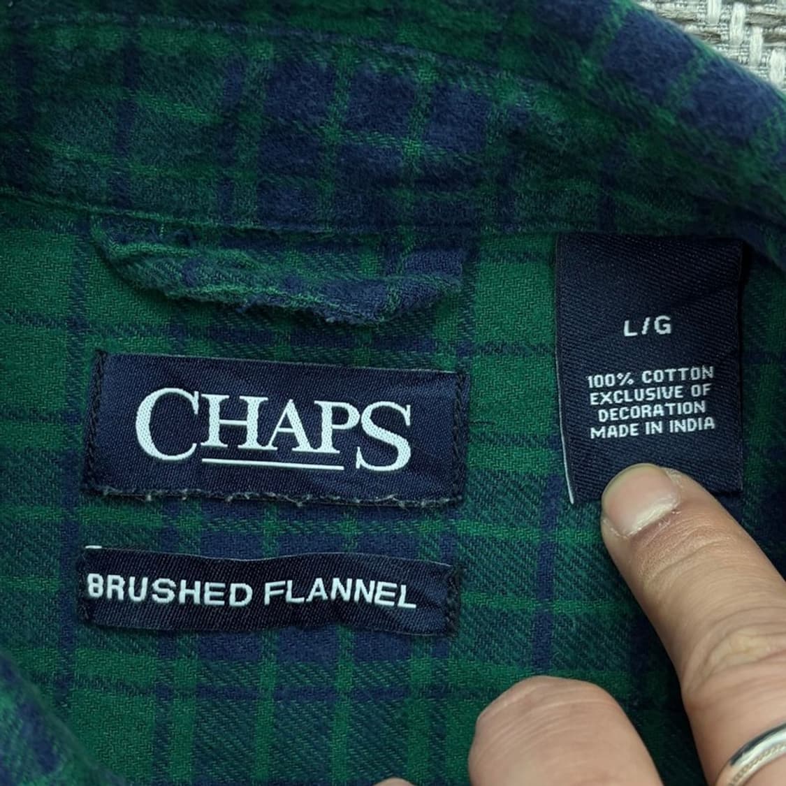 챕스랄프로렌 체크셔츠 v2487 상품이미지6