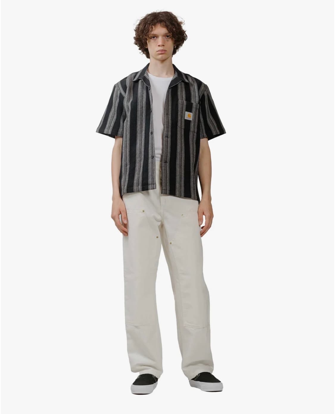 칼하트 더블니 디어본 화이트 30x32 상품이미지3