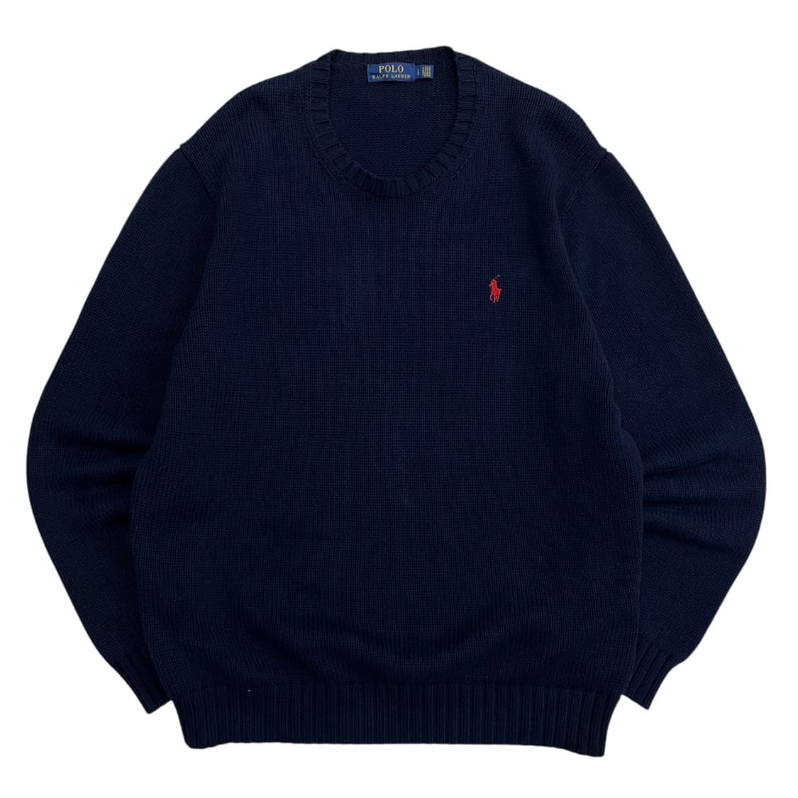 폴로 랄프로렌 레드포니 네이비 니트 L 상품이미지2
