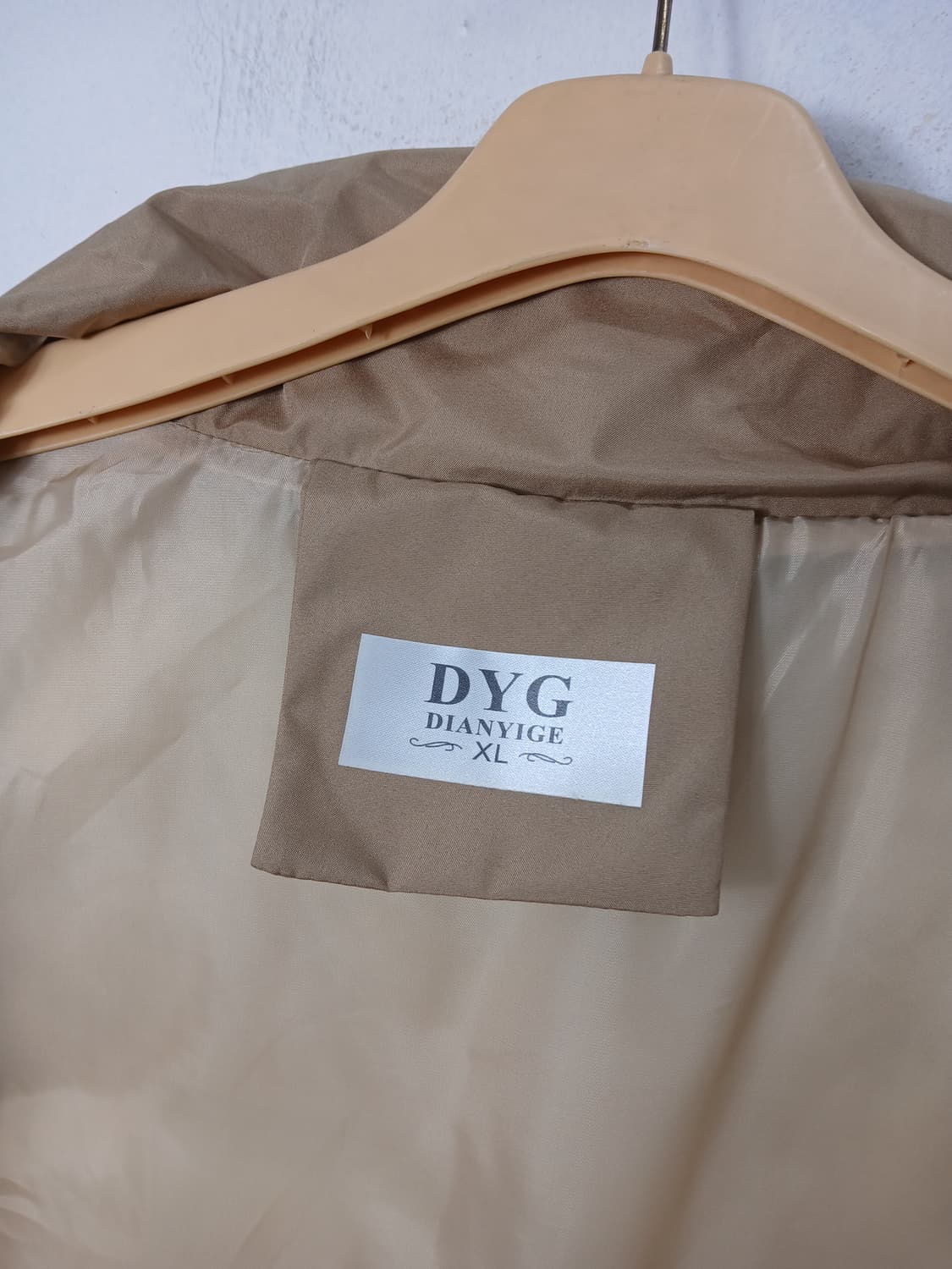 DYG 베이지 숏패딩 조끼 XL 88-99 새제품 상품이미지7
