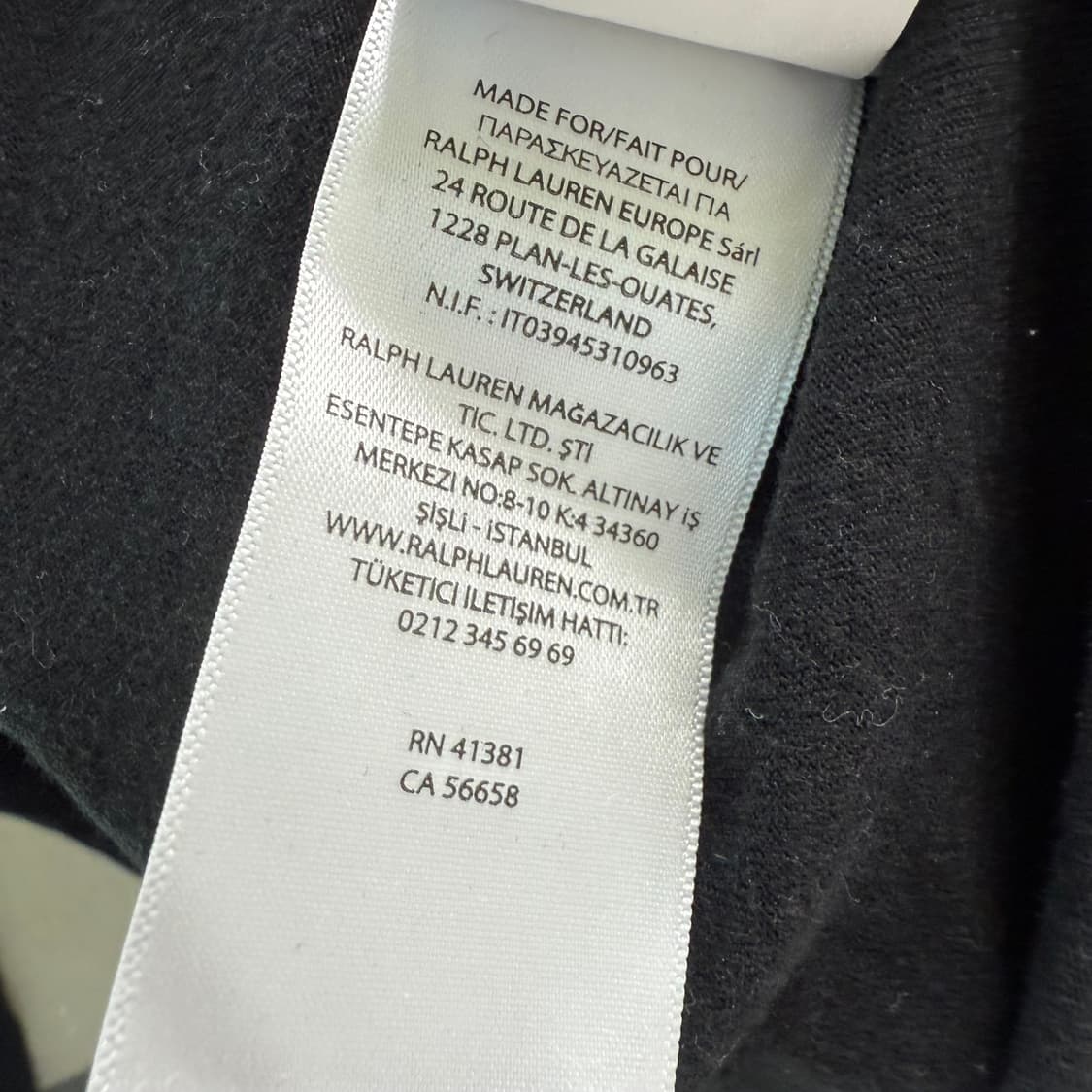 [XL] 폴로 블랙 롱슬리브 상품이미지6