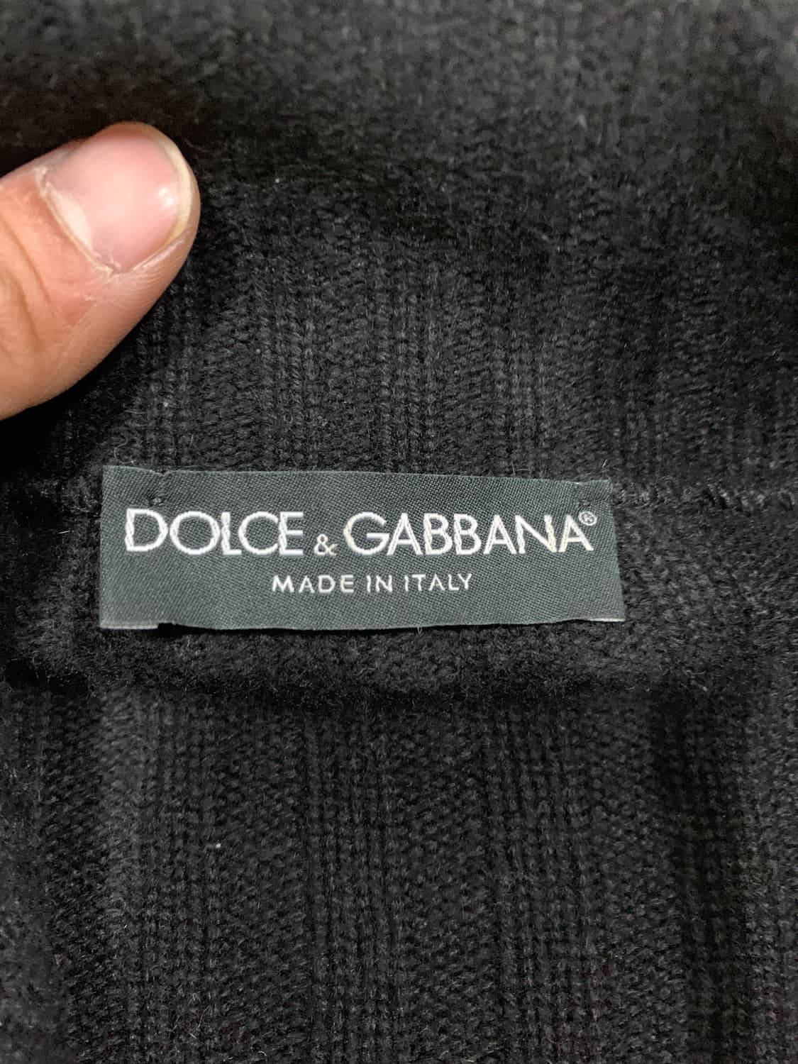 돌체앤가바나 빈티지 니트 가디건  상품이미지2