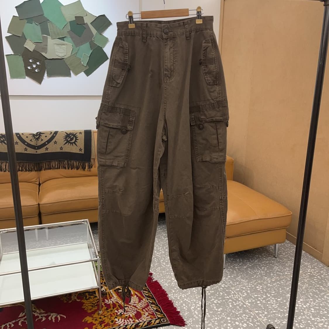 FORMAL 빈티지 벌룬 카고팬츠 면바지 S C06340 상품이미지1