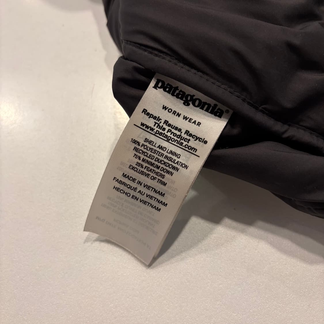 [M] 파타고니아 사일런트 패딩 블랙 D377 상품이미지8