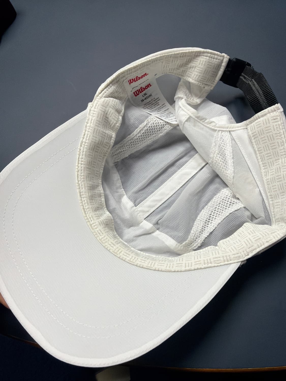 윌슨 테니스 모자 화이트 2025모델 상품이미지4