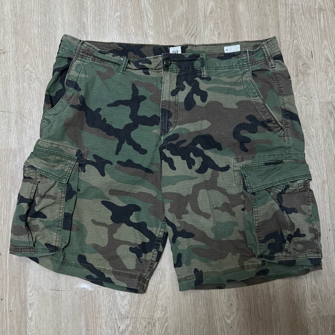 GAP 갭 밀리터리 카모 카고 반바지 38  상품이미지1