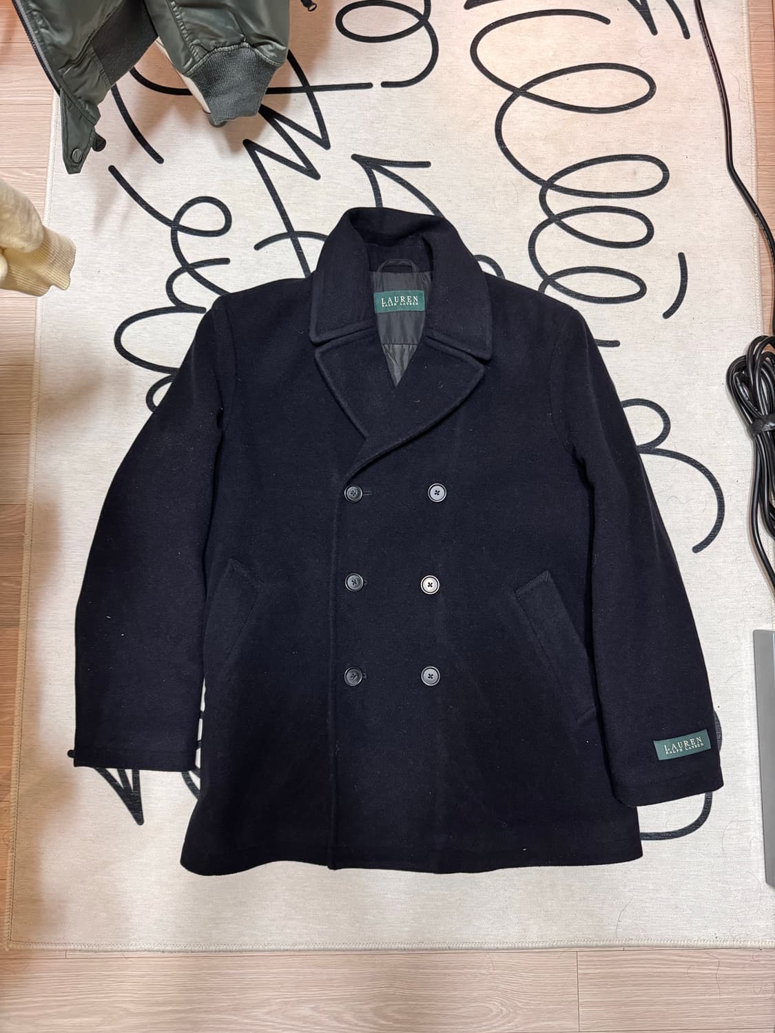 [40] 로렌 랄프로렌 울 블랜드 피코트 상품이미지1