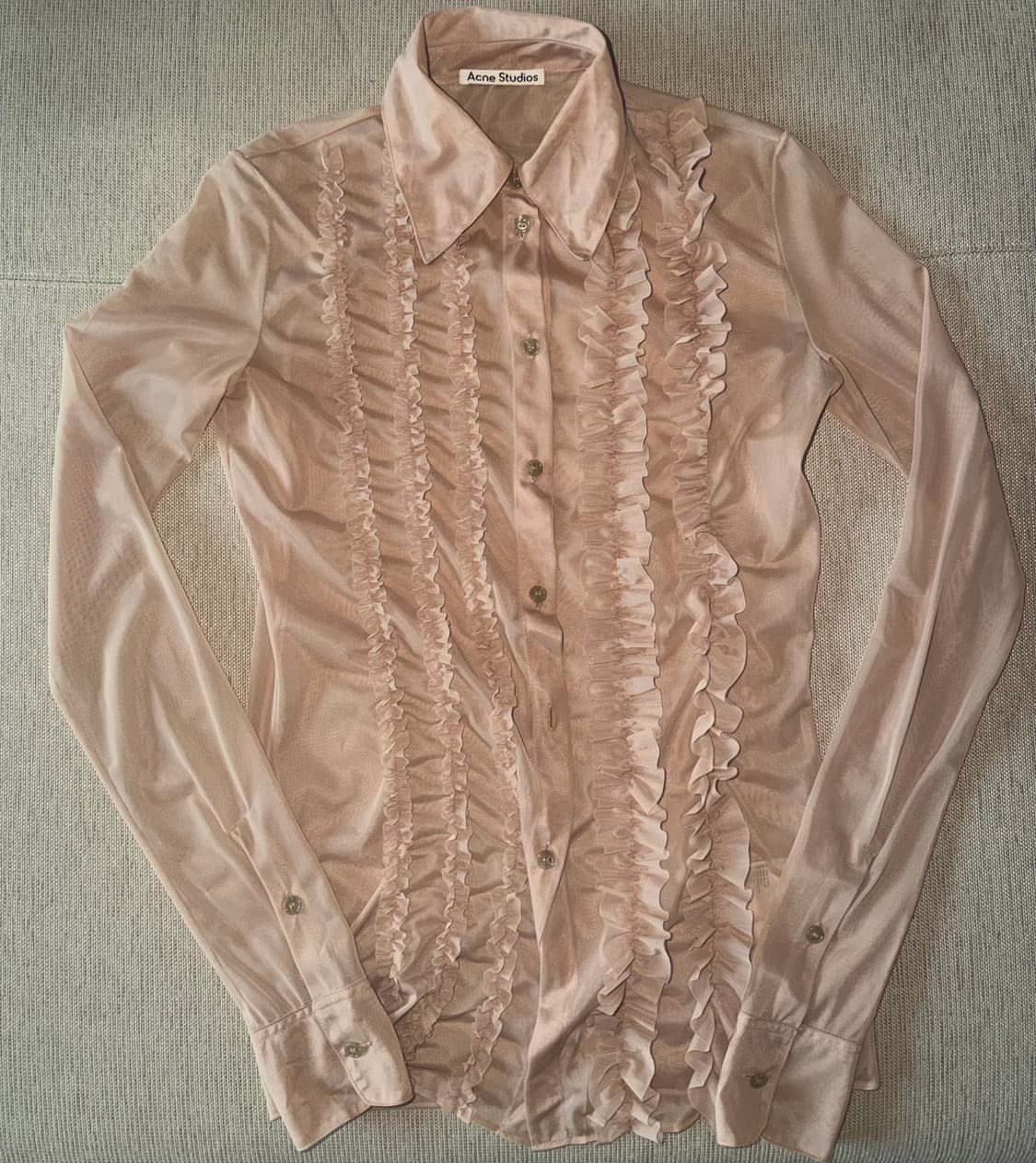 Acne Studios 시스루 여성 블라우스 상품이미지1