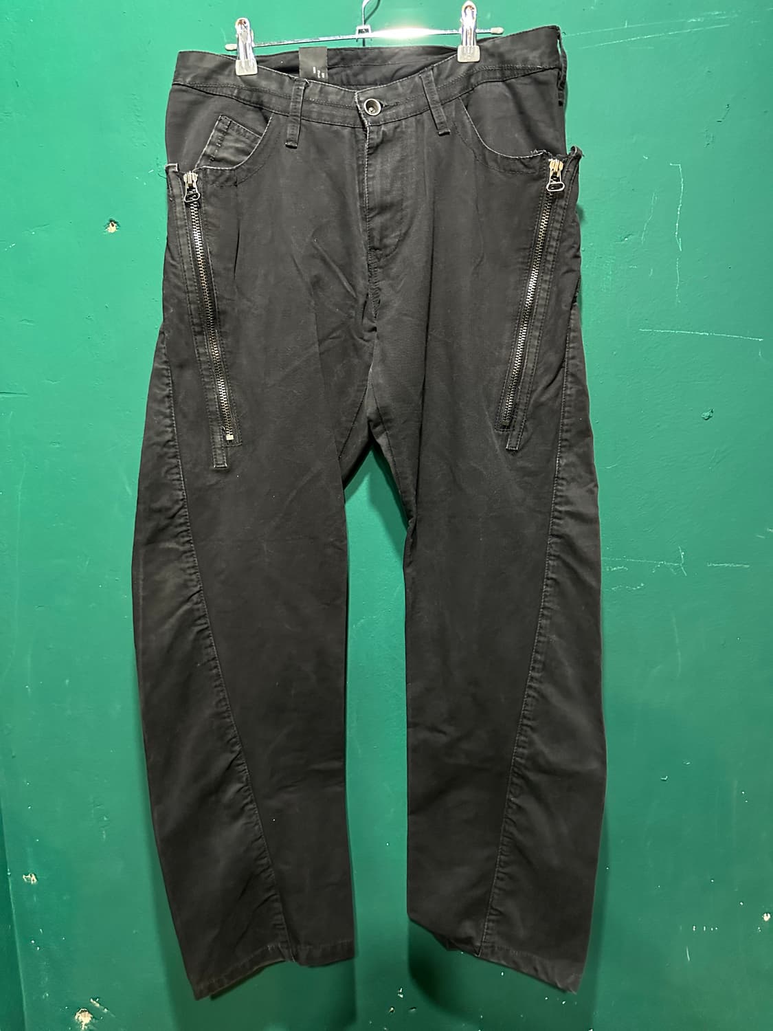 빈티지 사이드절개 블랙팬츠 30-31 상품이미지1