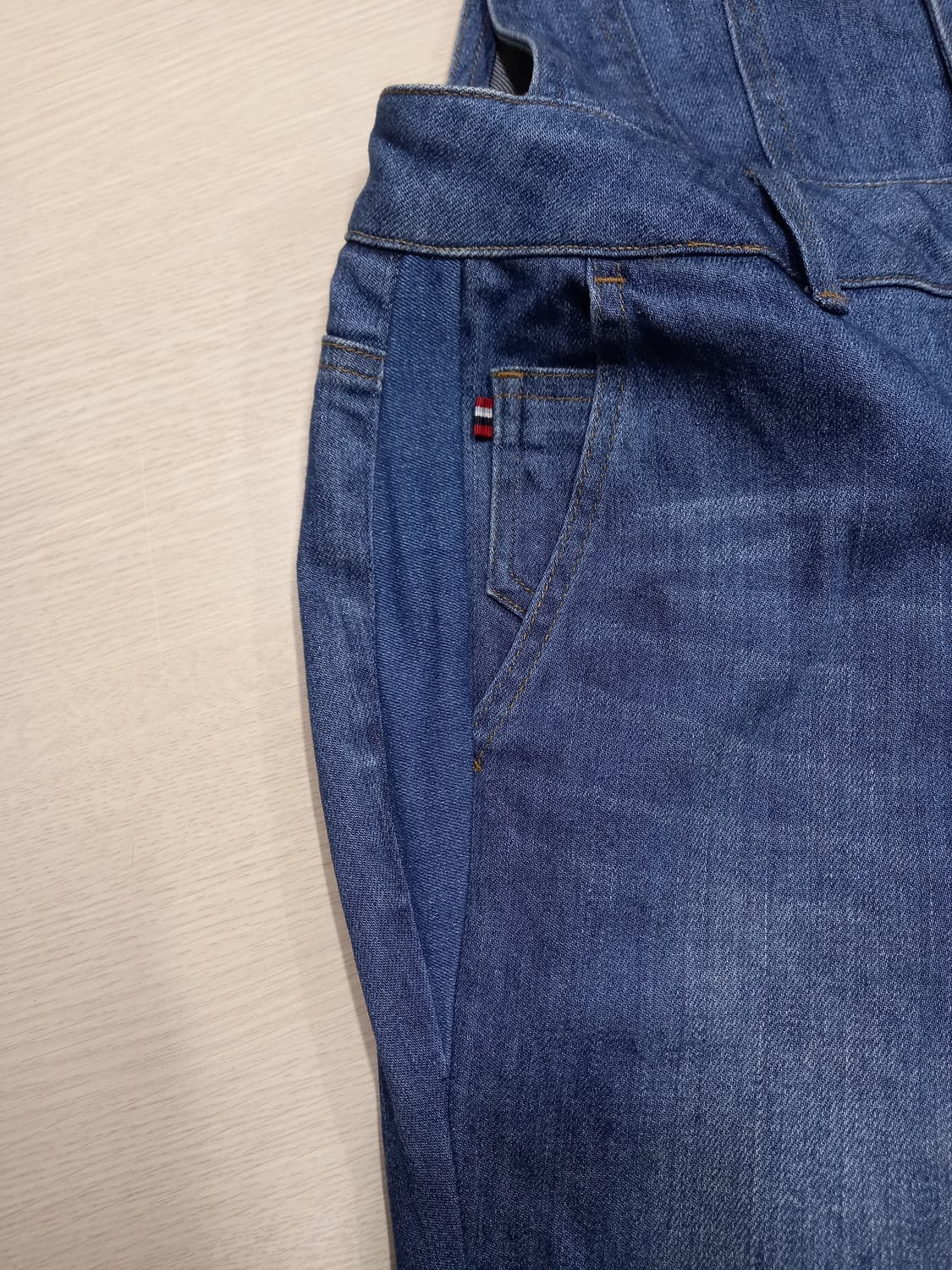 26 GUESS 멜빵 워싱 스판 부츠컷 26-612 상품이미지7