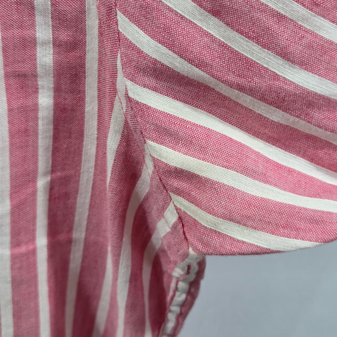 지방시 스트라이프 린넨 반팔셔츠 100  상품이미지6