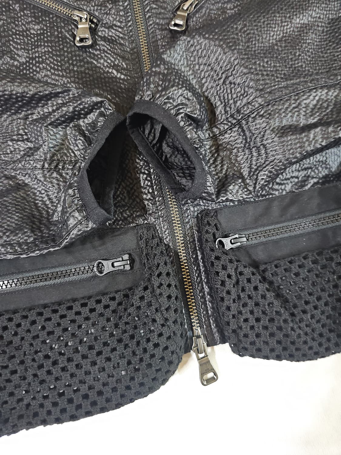 [s] 앤더슨벨 컨벡스 카라리스 크롭 재킷 자켓 바람막이 윈드러너 점퍼 상품이미지6