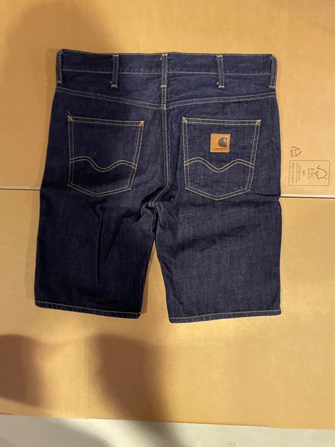 칼하트wip 데님쇼츠 30  상품이미지1