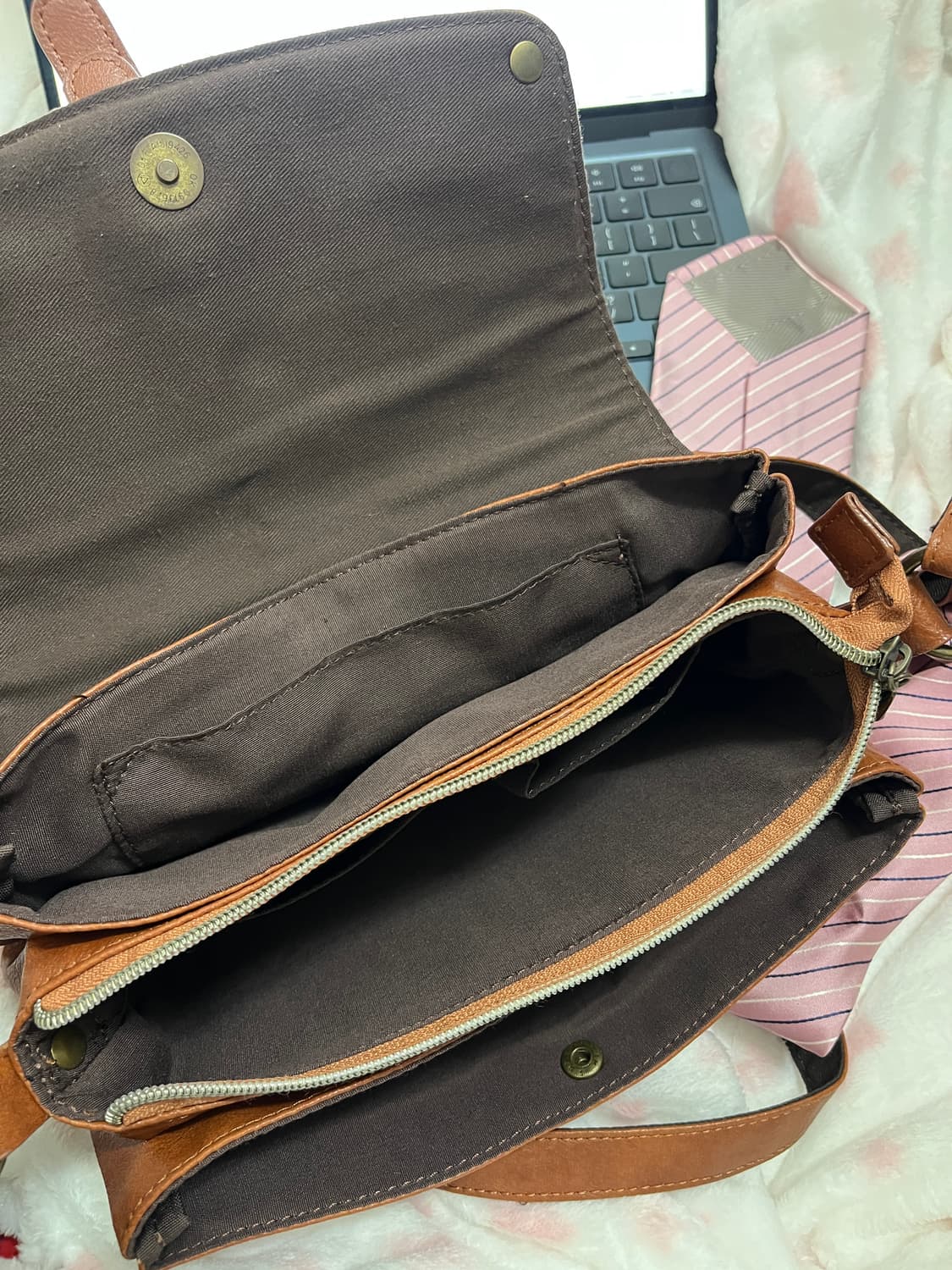 가죽 크로스백 🍪 상품이미지4