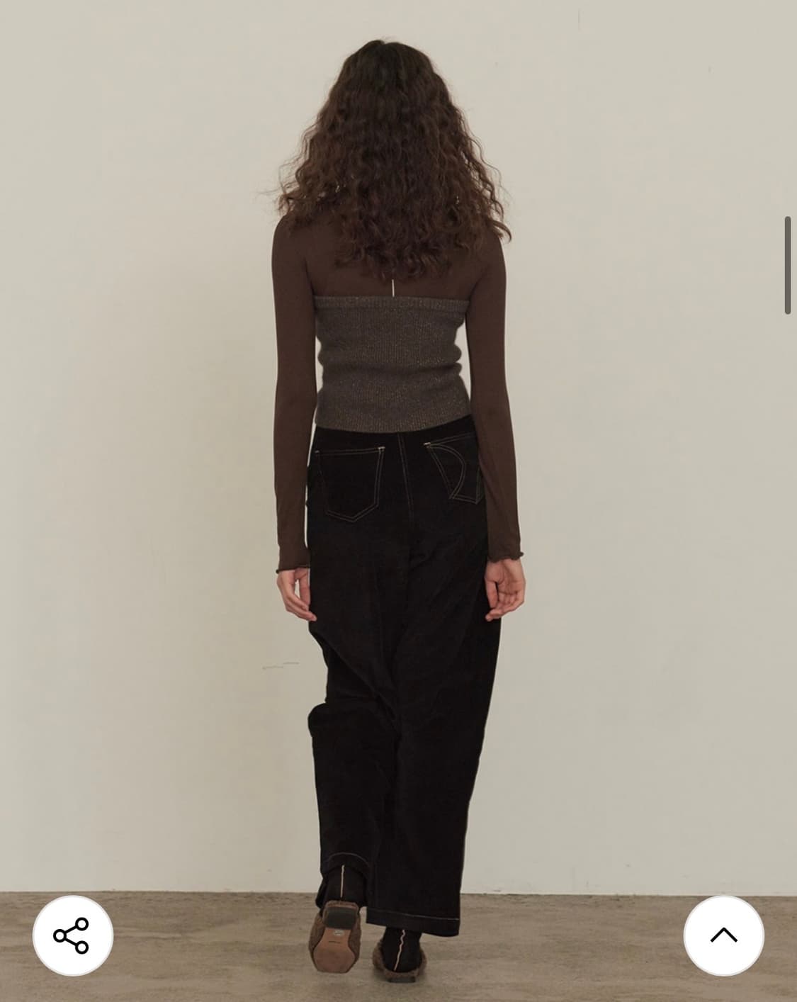 다이애그널 unbalance line tee 상품이미지4
