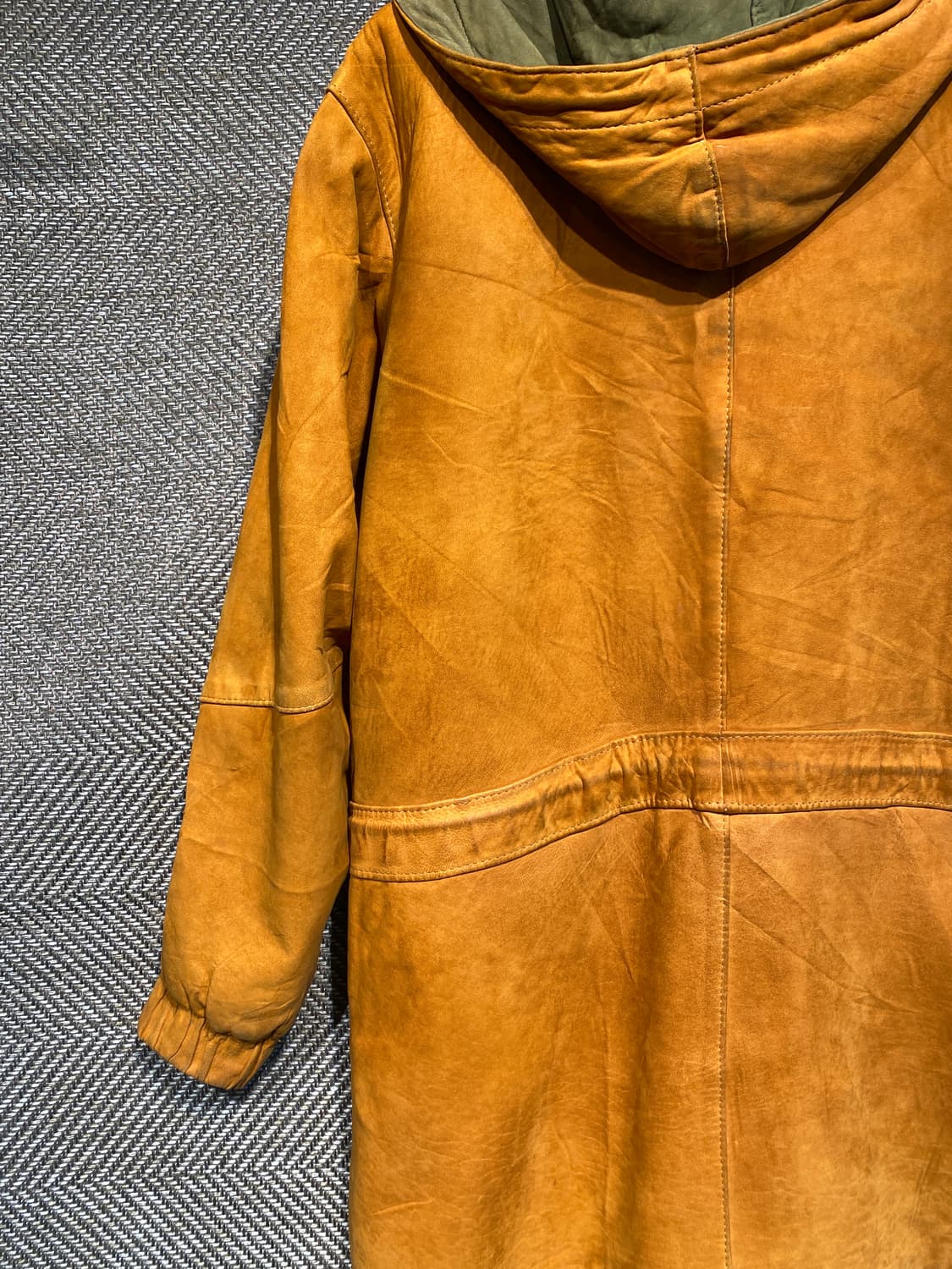 80s 오스트레일리아 레더 필드 자켓 상품이미지8