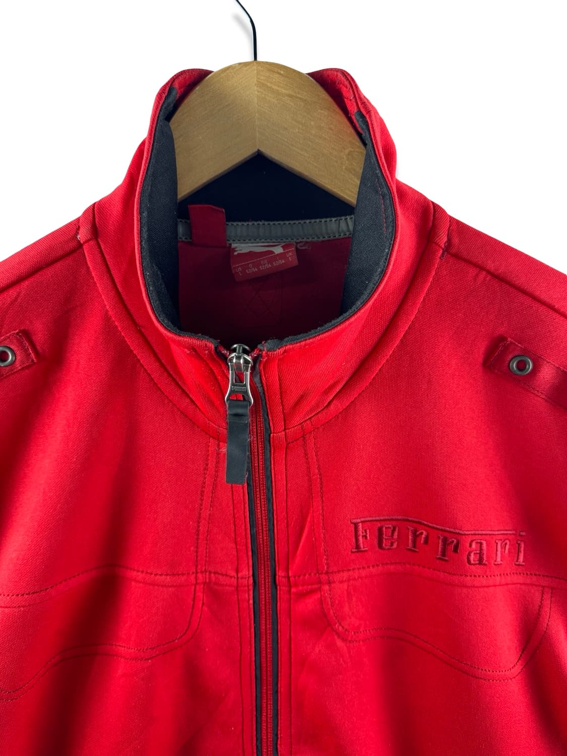 페라리X퓨마 레드 레이싱 져지2228 상품이미지4