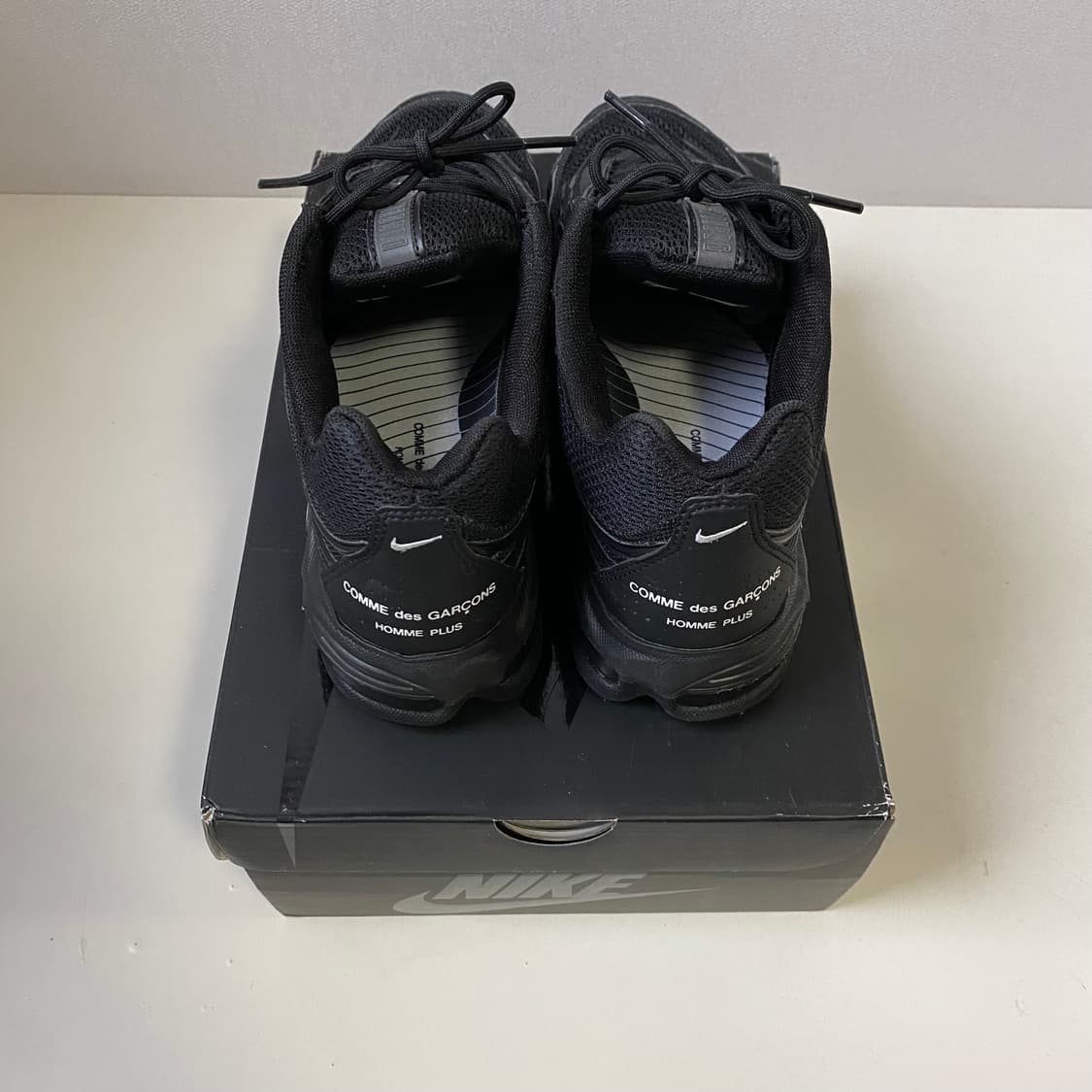 [260] 나이키 x 꼼데가르송 옴므 플러스 에어맥스 TL 2.5 블랙 상품이미지3