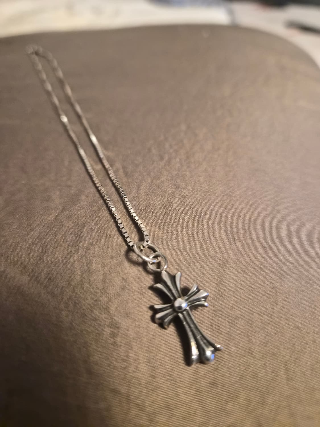 925  Silver   십자가 펜던트 목걸이 상품이미지2