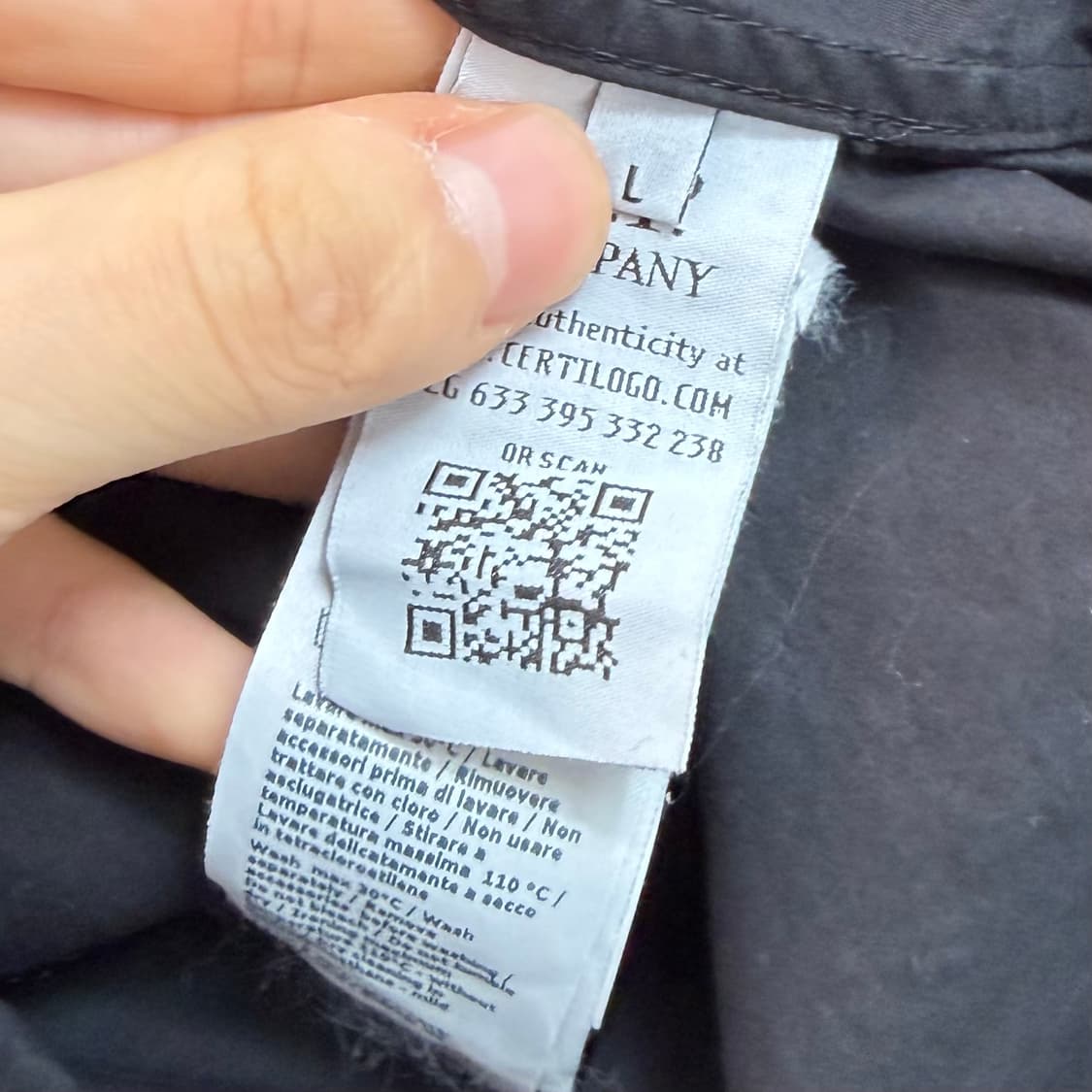 CP 컴퍼니 코튼 후드 렌즈 아노락 자켓 상품이미지8