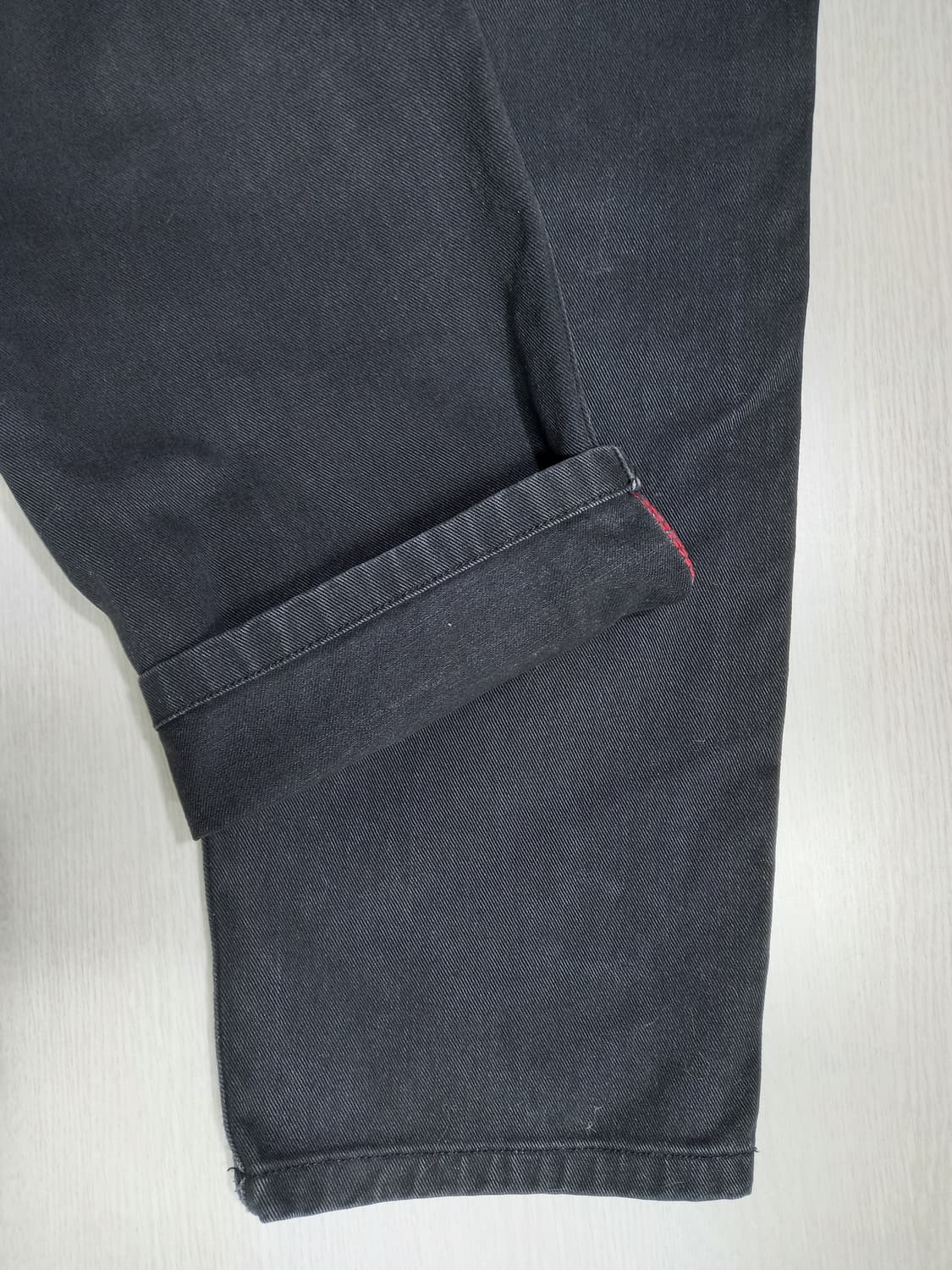 32 SMALL BIRD'S Seoul 퍼티그 팬츠 블랙 32-309 상품이미지6