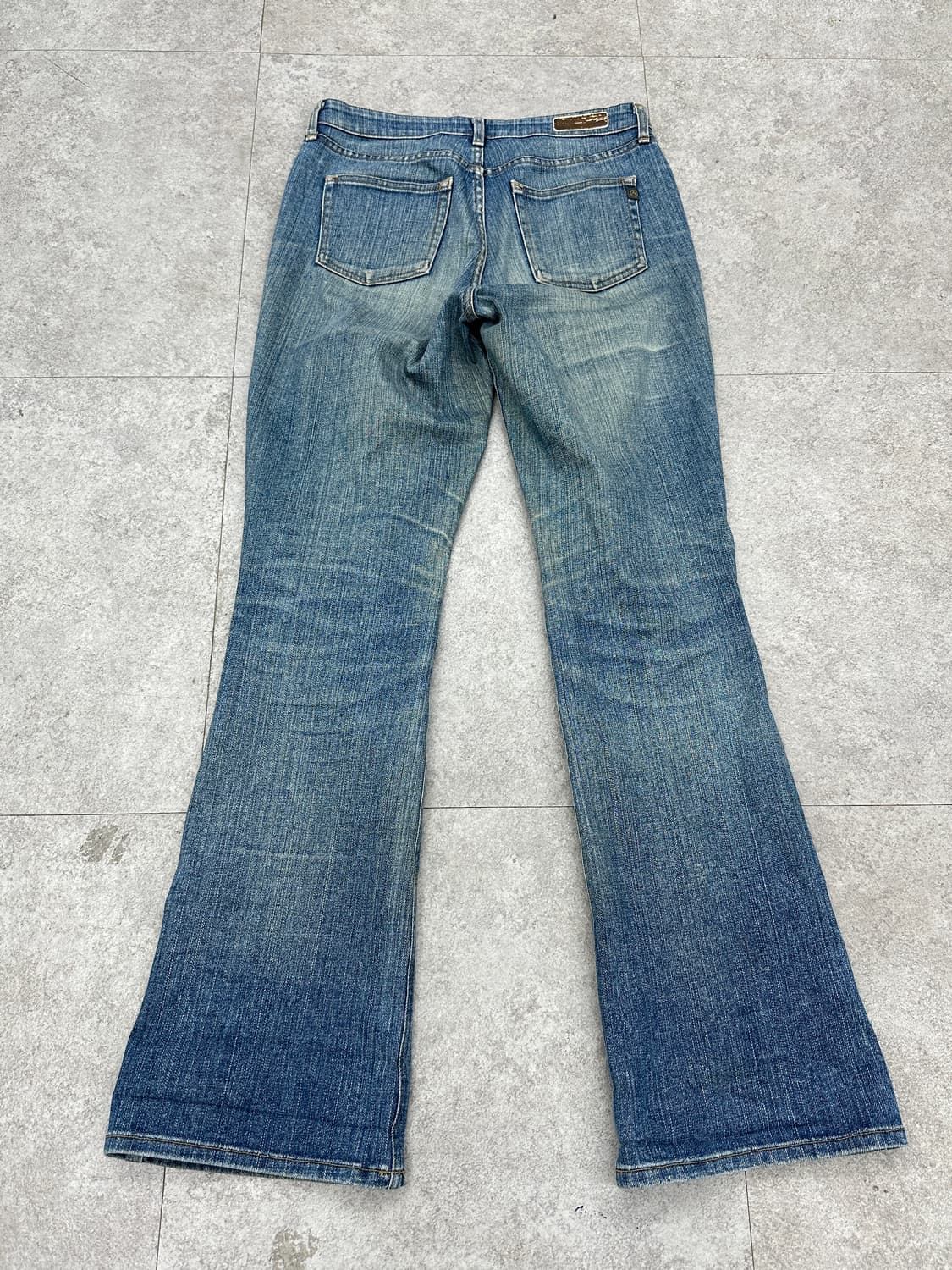 Vintage wow jeans destroyed flare denim  상품이미지9
