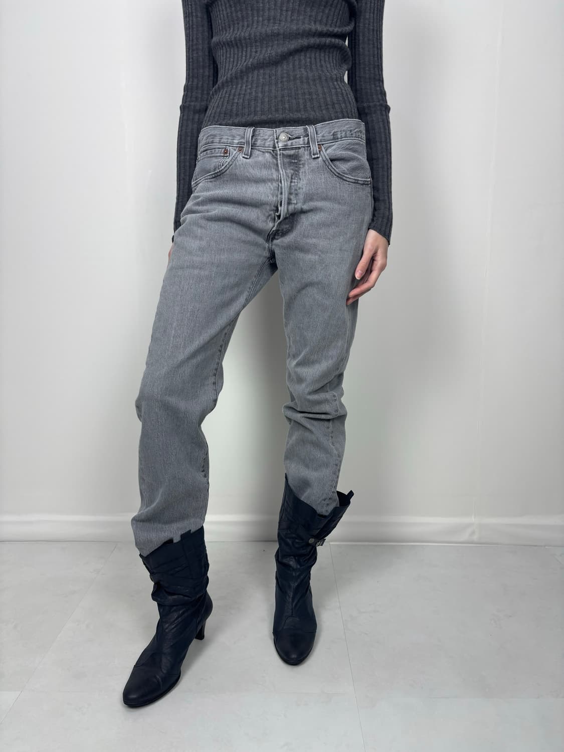 LEVIS 501 LIGHT GRAY 상품이미지3