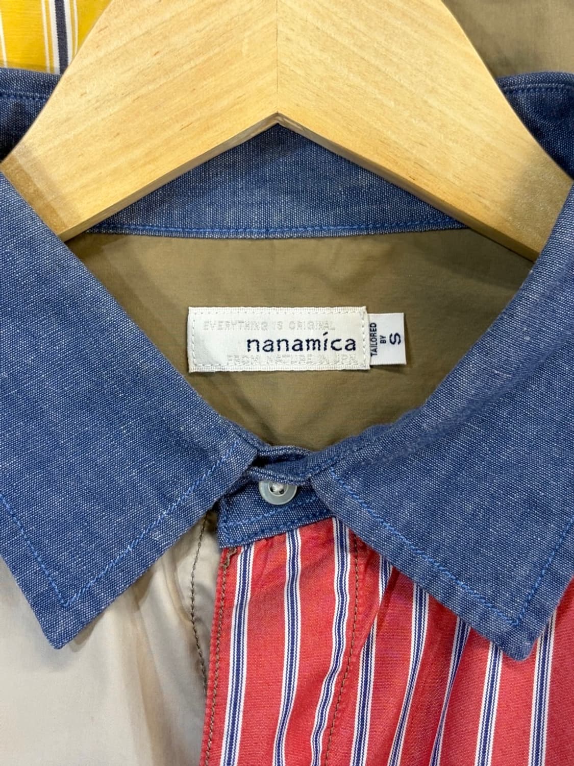 (S) 나나미카 멀티컬러 윈드셔츠 12.9 상품이미지5