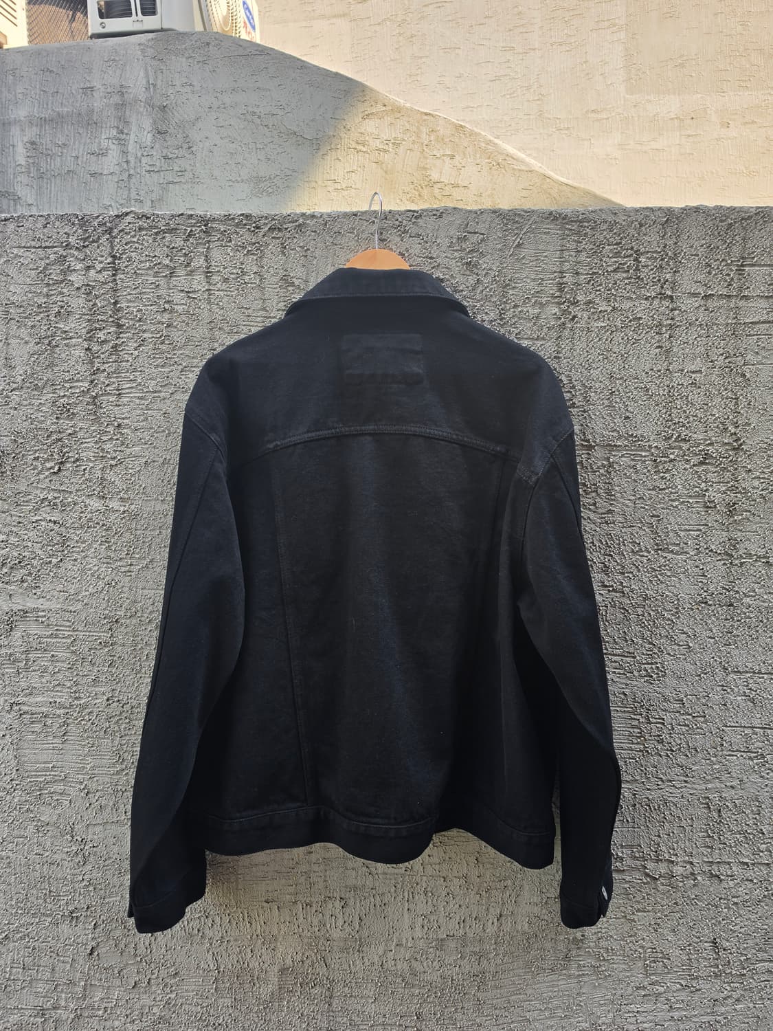 유니폼브릿지 블랙 데님 트러커 자켓 - XL 상품이미지5