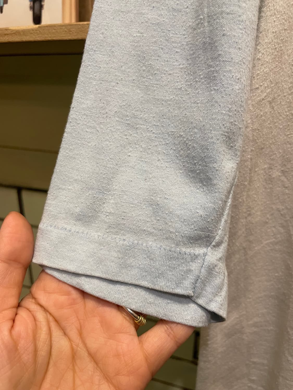 1980’s Vintage Henley Raglan Tee ​ 상품이미지7