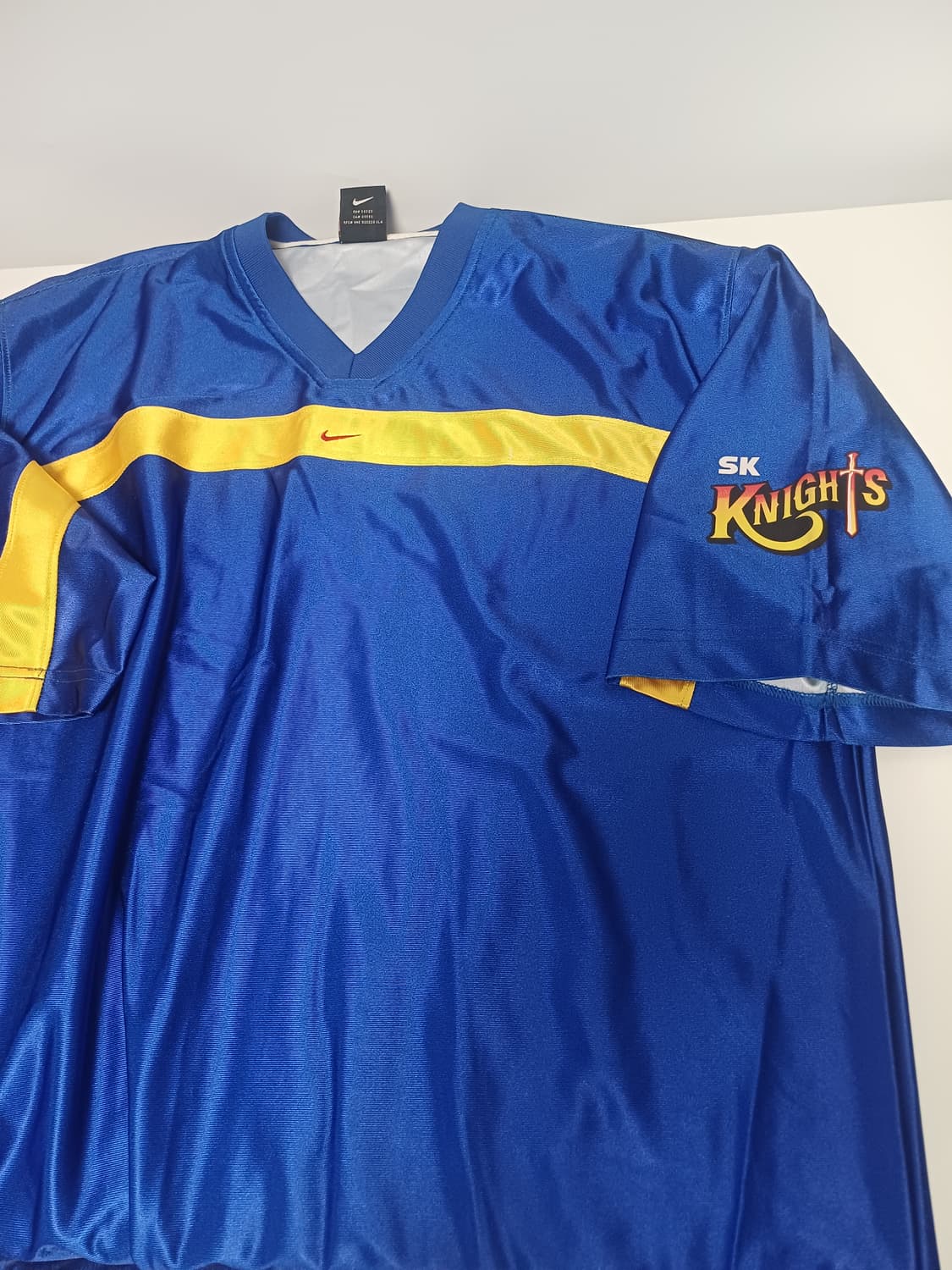 [3XL] 00s 나이키 SK나이츠 오피셜 올드스쿨 농구 웜업 슈팅져지 상품이미지4