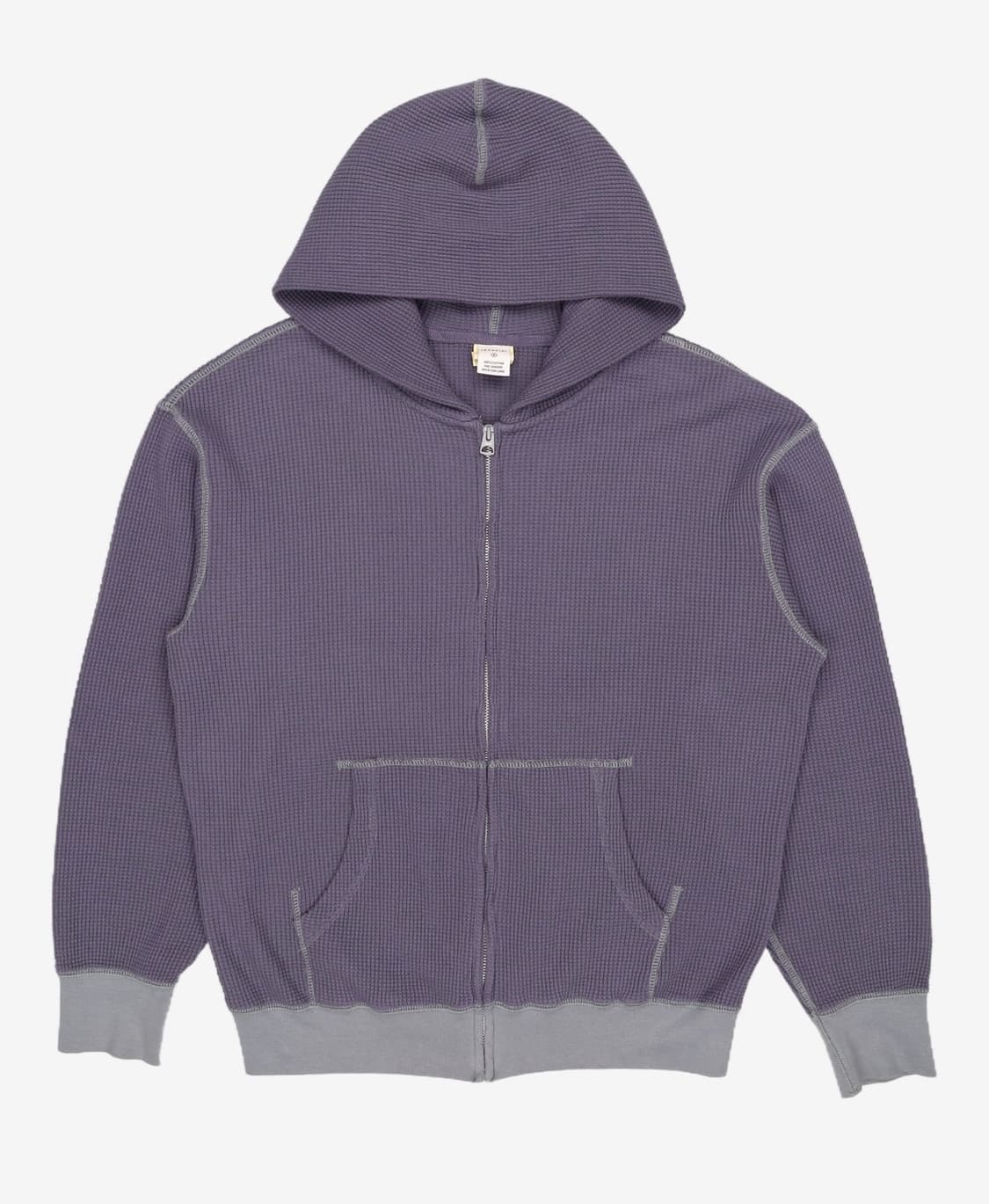 2사이즈) 카키스 와플 후드집업 상품이미지1