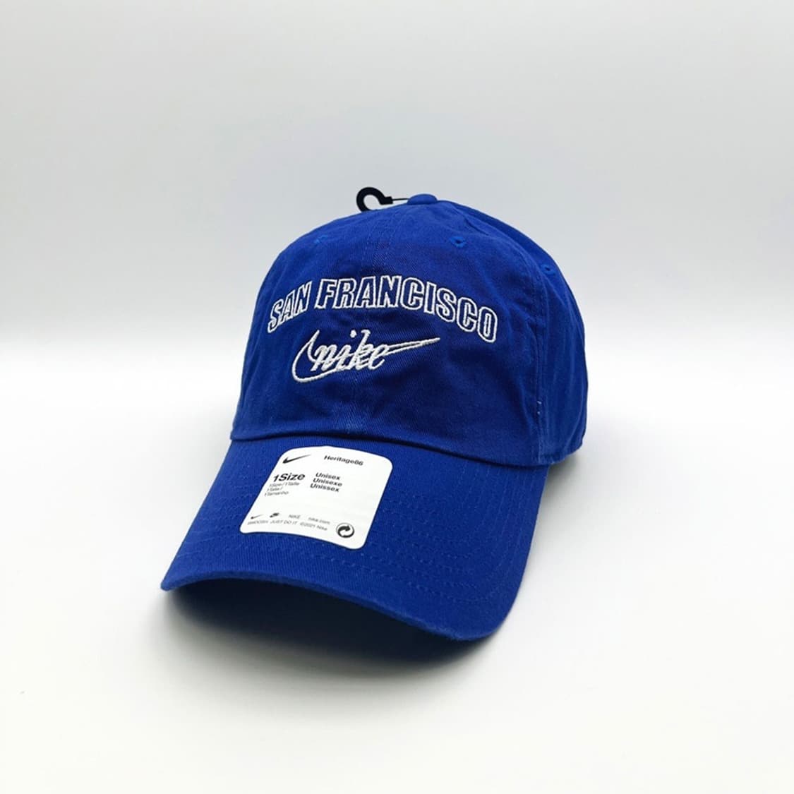 나이키 블루 모자 NIKE NBA 샌프란시스코 워리어스 헤리티지86 볼캡 상품이미지2