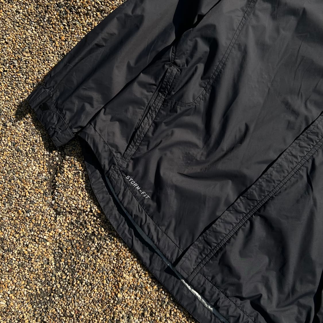 나이키(NIKE) 맨유 블랙 바람막이 자켓 상품이미지3