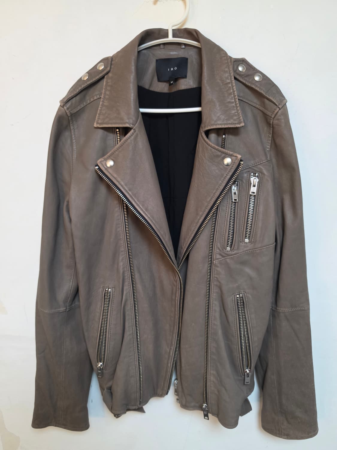 
IRO 양가죽 라이더 자켓 M 
 상품이미지1